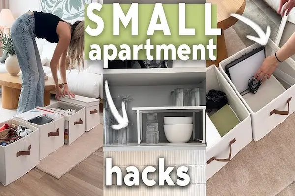 DIY Storage Hacks and Small Space Solutions fo Small Apartments