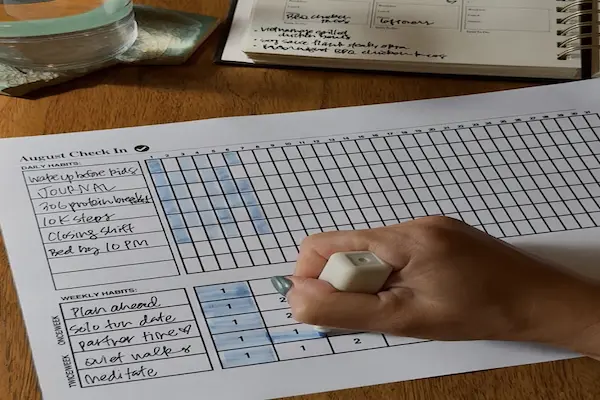 habit tracker for daily wellness