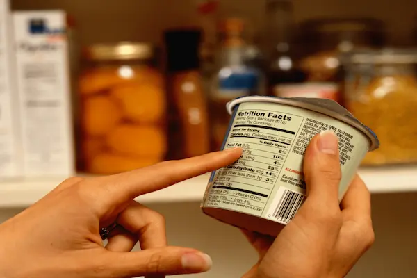 how to read nutrition labels