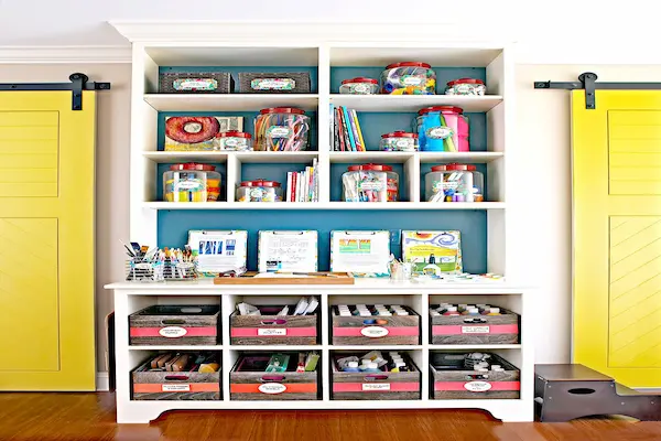 Organize Craft Supplies Efficiently at Home
