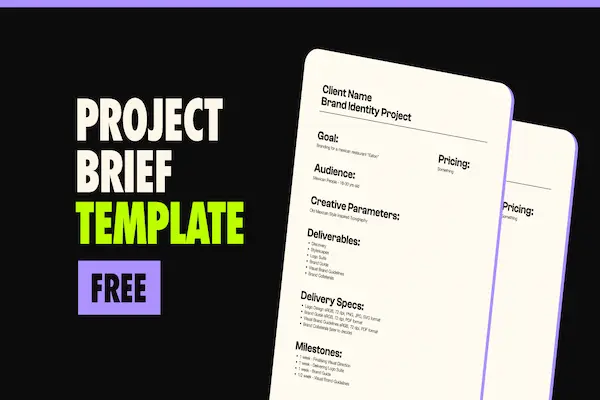 Simple Project Brief Template for Small DIY Collaboration